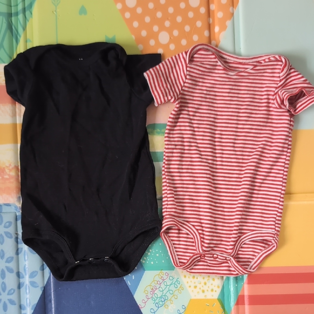 Primary Organic Short Sleeve Babysuits Bundle